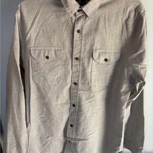 Roark Men's Casual Gray Button-Down Shirt